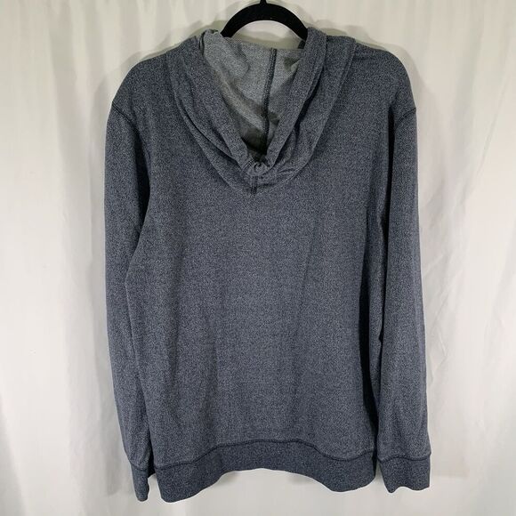 Oakley Hoodie Men's Medium Blue Graphic Print Drawstring Pockets Pullover - Picture 9 of 10